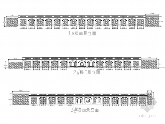 [杭州]欧洲经典宫廷园林风格尊贵居住区景观施工图（知名地产项目）-毛石墙施工详图