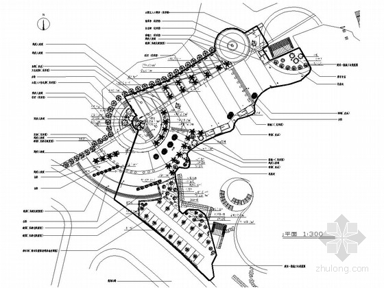 公园椅cad图资料下载-[东莞]城市生态文化公园景观规划设计施工图