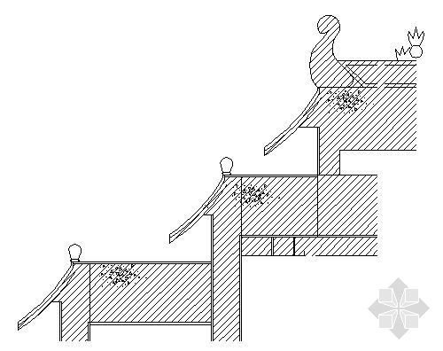 某旅游区古典牌楼建筑设计方案-2