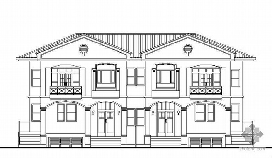 某独立车库建筑结构施工图资料下载-[深圳]某二层高尔夫球会俱乐部会员寓所建筑结构施工图