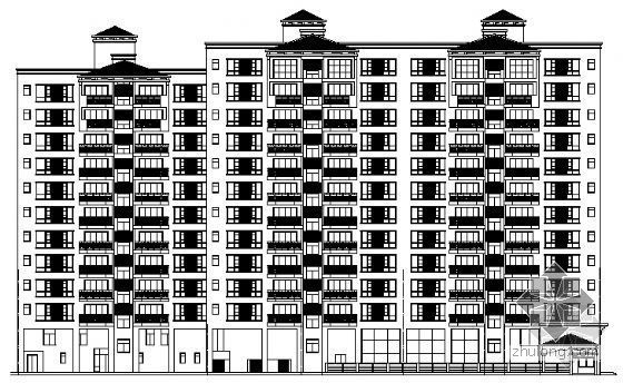 深圳完整施工图图纸资料下载-[免费资料]深圳某小区住宅群建筑施工图