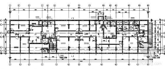 管理用房建筑结构水电资料下载-某人防地下室建筑结构方案图