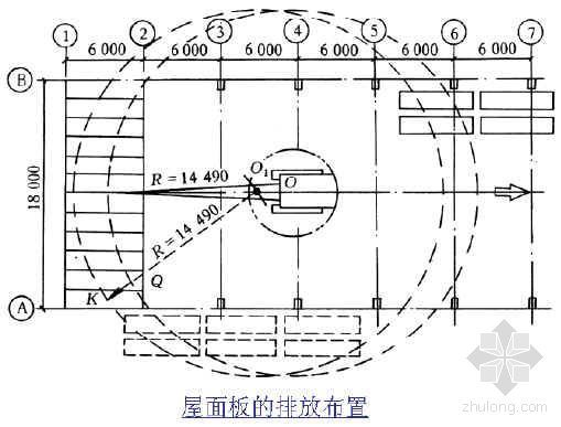 建筑施工技术---单层工业厂房结构安装、构件平面布置-4