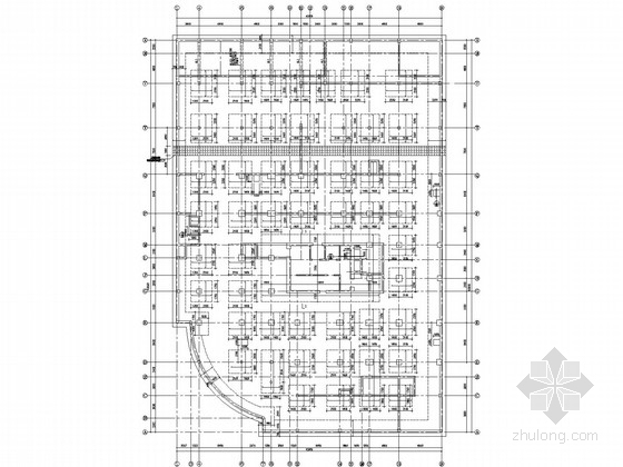 电梯机房平面配筋图资料下载-15层框支剪力墙综合楼结构施工图