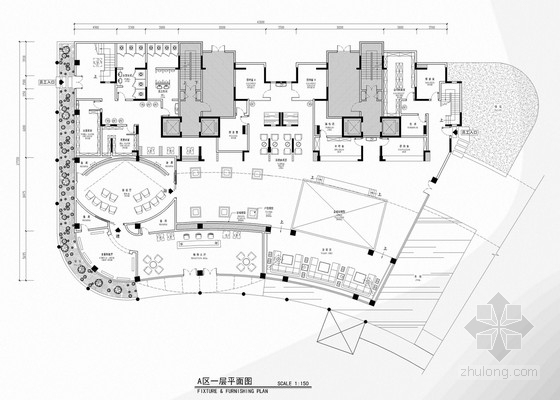 大宅设计方案提案资料下载-[广东]豪华大宅名邸现代风格售楼处室内设计方案