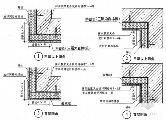 岩棉保温节能施工方案资料下载-[天津]高层住宅小区外保温节能工程施工方案（挤塑聚苯板、岩棉板）