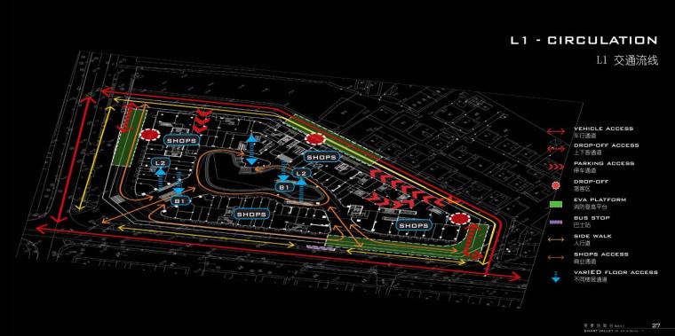 [深圳]创智谷项目景观资料方案文本设计pfd（70页）-AECOM-交通流线