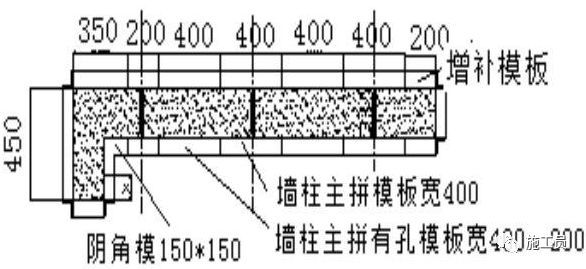 建筑施工时，铝合金模板墙、梁、板、柱设计实例供参考_3