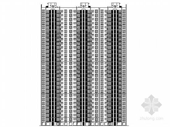 南阳住宅小区规划设计资料下载-[江西]框架剪力结构住宅区规划设计施工图（知名设计院）