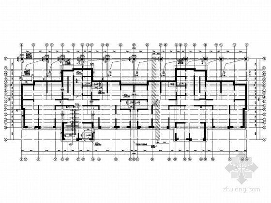 住宅楼现场总平面布置图资料下载-[西宁]33层剪力墙结构住宅楼结构施工图（总高96米）