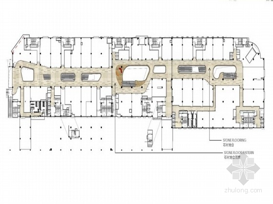 商场栏杆CAD图资料下载-[北京]豪华超大购物中心商场装修设计方案