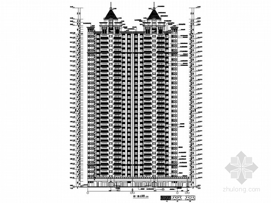 电梯机房平面配筋图资料下载-[成都]11栋32层剪力墙住宅群及幼儿园结构施工图（含建筑图）
