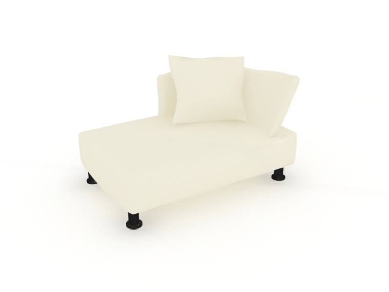 3d单人沙发模型资料下载-现代单人沙发3D模型下载