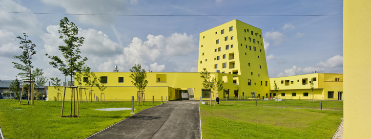 奥地利三角资料下载-维也纳处理基础设施住宅