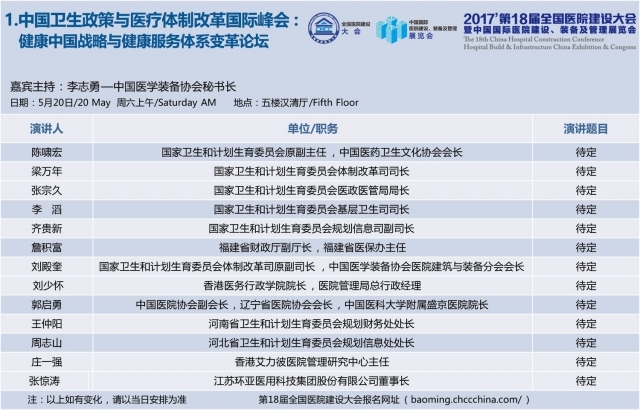 [CHCC2017 ]第十八届全国医院建设大会总日程强势发布-1.jpg