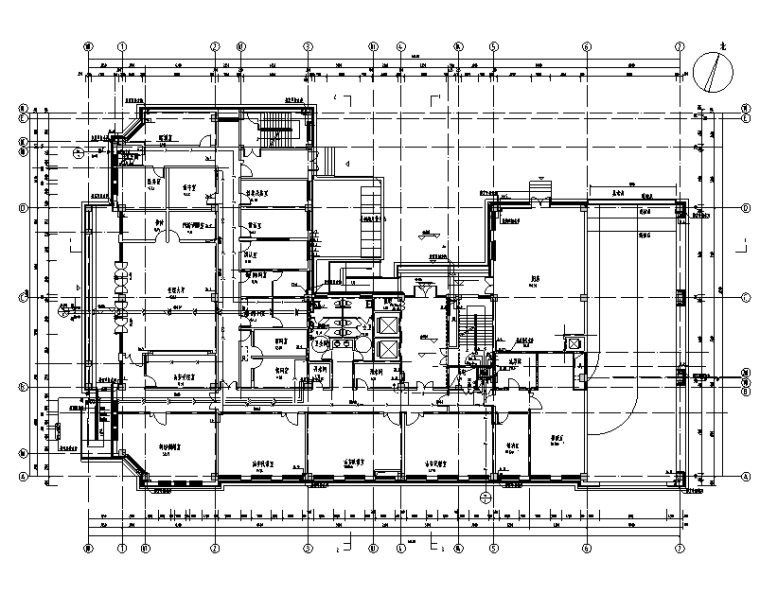 建筑施工图设计排版资料下载-上海办公大楼给排水设计施工图（排版工整）