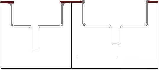 厨房水槽su资料下载-厨房装修水槽选择台上盆还是台下盆呢
