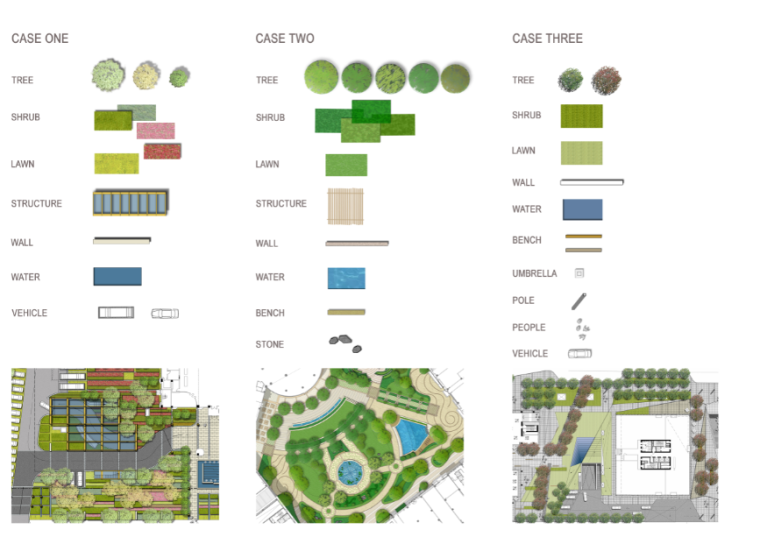 居住区规划设计彩平图PSD源文件分层素材_3