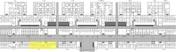 [合集]3套现代风格三级甲等医院建筑设计方案文本-3套现代风格三级甲等医院建筑立面图