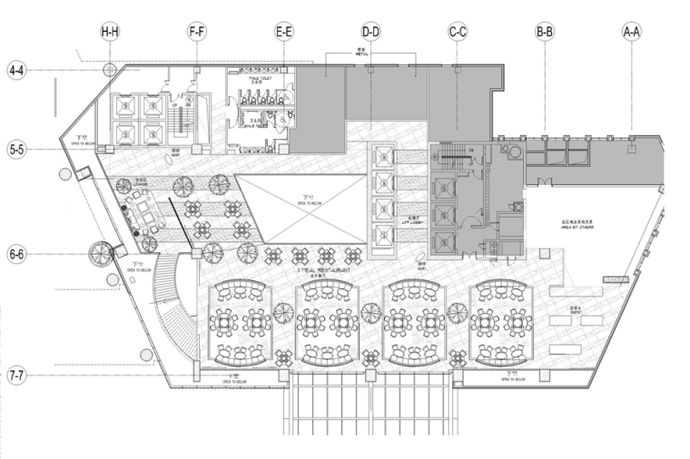 福州商场室内设计方案资料下载-[上海]宝矿国际商场酒店方案设计