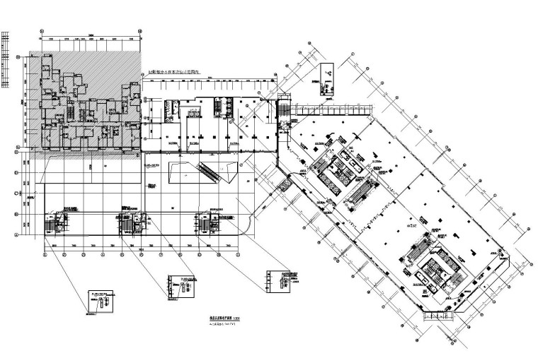 矩形商业步行街建筑资料下载-[重庆]某商业步行街45层双子星大厦电气施工图纸