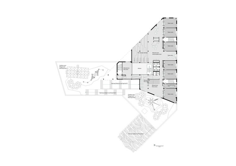 丹麦南港学校-JJW_Sydhavnskolen_plan_3_floor_1_200_A1