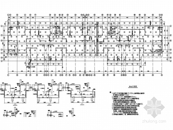 地下坡道大样资料下载-[淮南]32层剪力墙结构高层住宅结构施工图（地下两层）