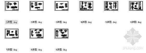 玻璃钢管栏杆节点图集-4