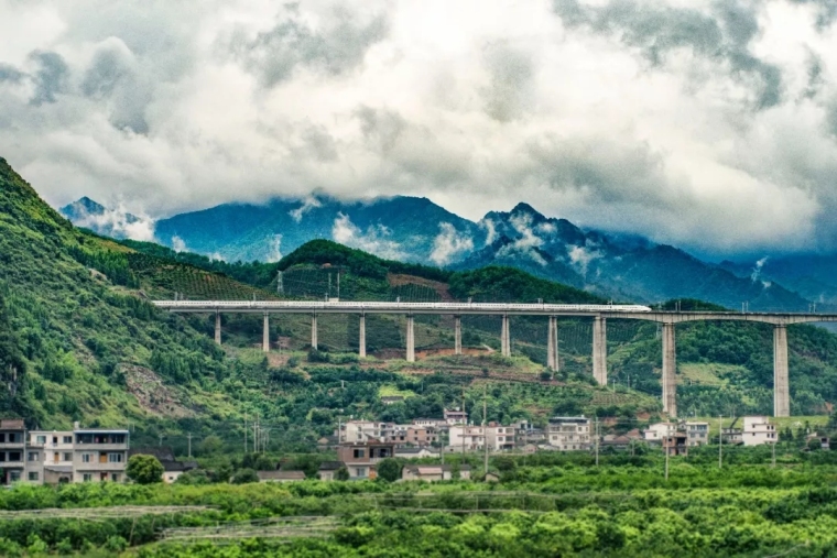 大山社区活动中心资料下载-贵南高铁九万大山一号隧道开工建设