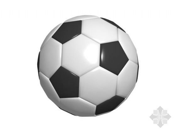 足球运动员3d模型资料下载-足球