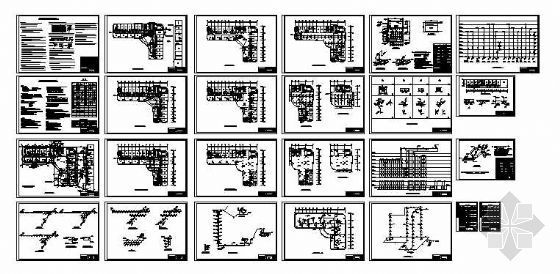 五层综合楼给排水工程设计资料下载-某高层综合楼给排水工程全套图纸