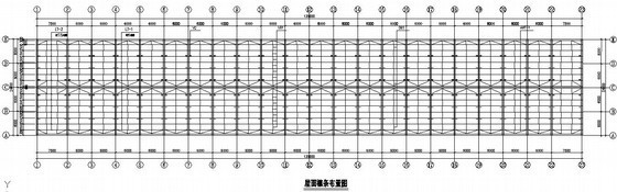 24米高框架厂房资料下载-24米跨门式刚架厂房结构施工图