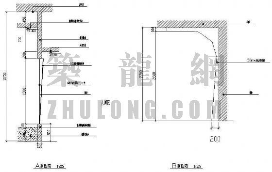 某公司技术区办公空间装修图纸-4