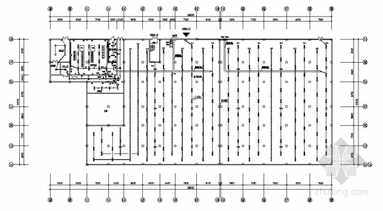 正规室内电气设计图资料下载-某职中电气设计图