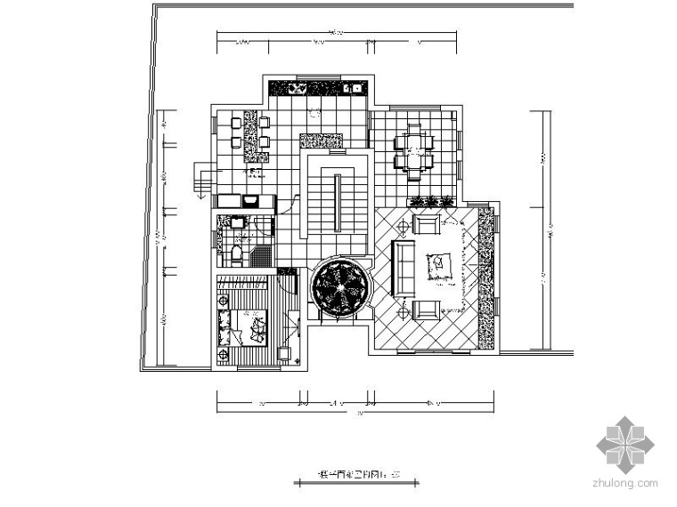 二层别墅设计图带围墙资料下载-现代二层别墅设计图