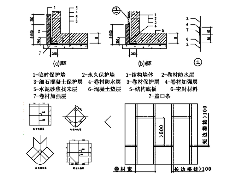 框架筒体结构5A级办公楼工程施工组织设计(322页)-底板防水施工.jpg