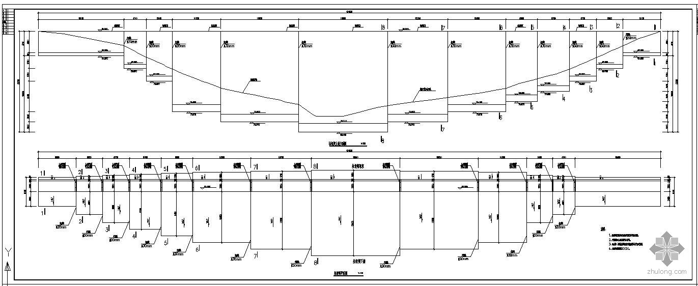 某垃圾坝结构设计图
