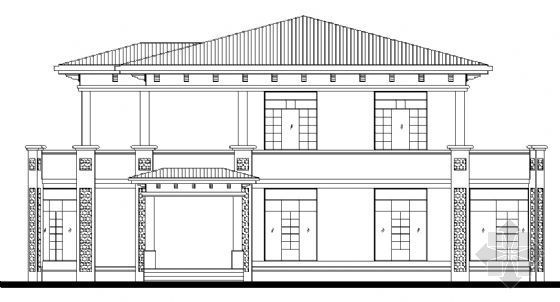 建筑方案设计采购资料下载-成套别墅建筑方案设计