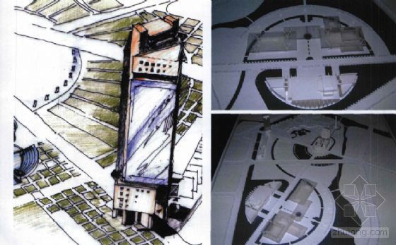 大学规划设计案例资料下载-温州大学城规划