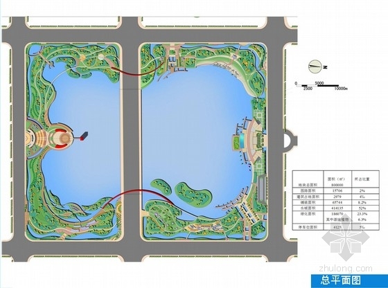 庐江公园景观规划方案设计资料下载-[河北黄骅]公园景观规划设计方案
