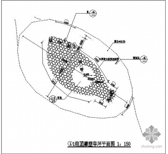 重庆居住区组团绿地景观施工图- 