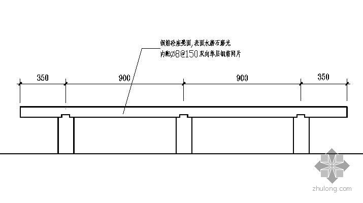 砼桌凳设计图资料下载-长条坐凳施工大样图