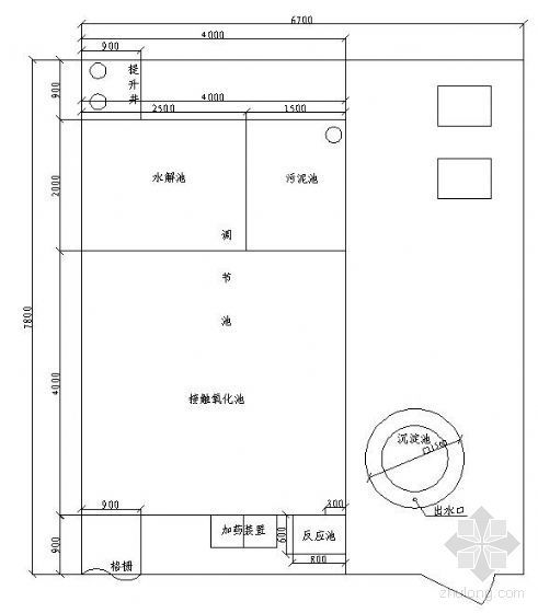村镇污水处理工程设计方案资料下载-哈尔滨某药业公司污水处理工程设计方案