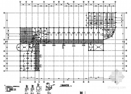 小学教学楼结构设计图纸资料下载-武汉市某5层小学教学楼结构设计图