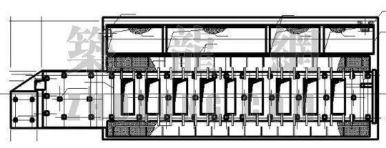 重型混凝土基础结构资料下载-1680重型车床基础