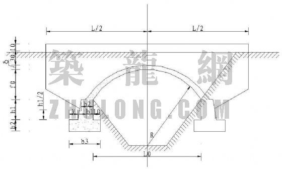 单跨小型拱桥设计图资料下载-小型单跨拱桥定型施工图