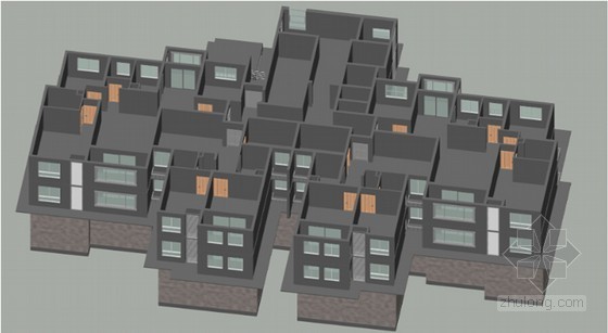 260平米住宅平面资料下载-[河南]剪力墙结构高层安置住宅小区施工组织设计（350余页 BIM应用）