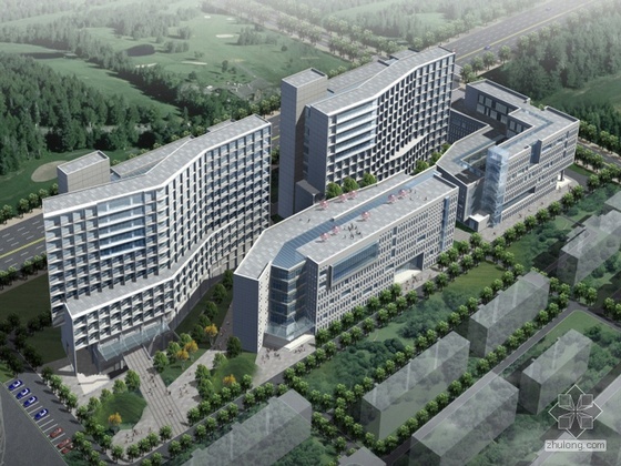 香港科技大学建筑学院楼资料下载-[北京]某科技大学建筑设计方案(含CAD方案)