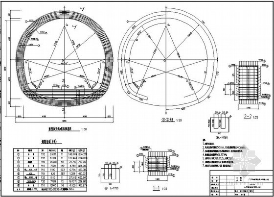 明挖车站主体施工资料下载-广州市轨道交通六号线某车站明挖主体结构施工图