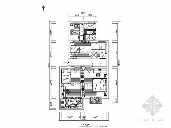 现代风格两居室方案资料下载-精致现代风格两居室装修图（含实景图及效果图）